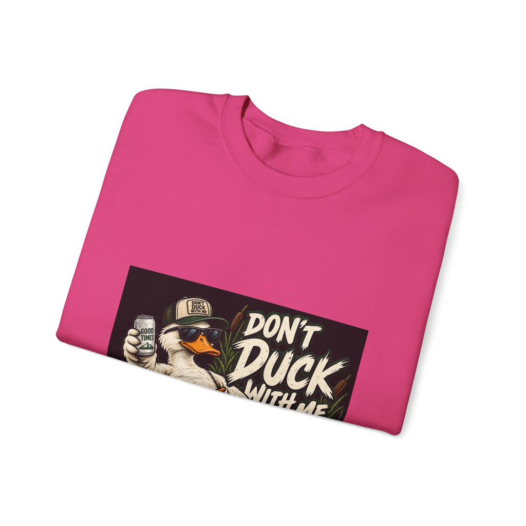Duck With Me Camo - Crewneck Sweatshirt
