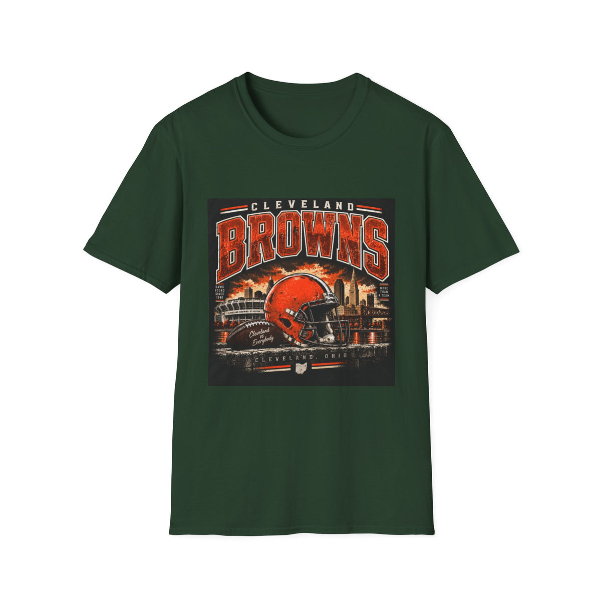 Cleveland Browns Skyline - Classic Tee