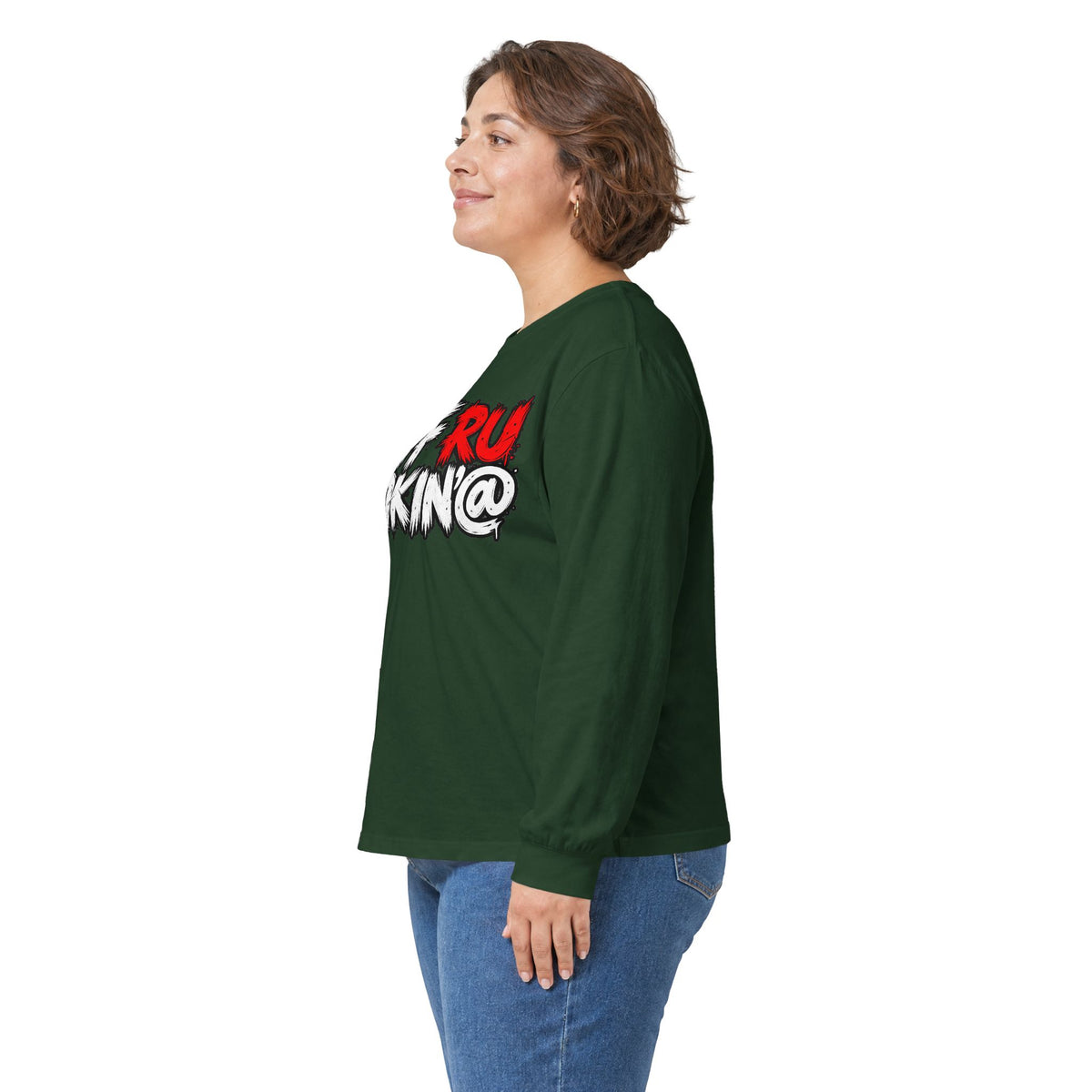 WTF RU LOOKIN AT - Unisex Ultra Cotton Long Sleeve Tee