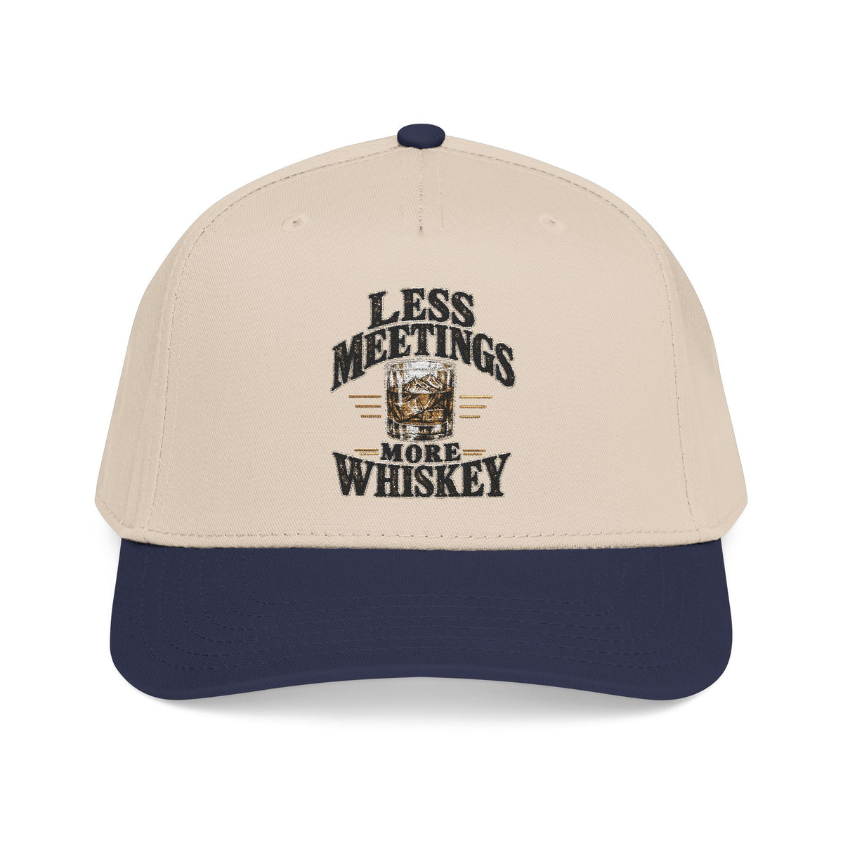 Less Meetings More Whiskey - OTTO Baseball Hat