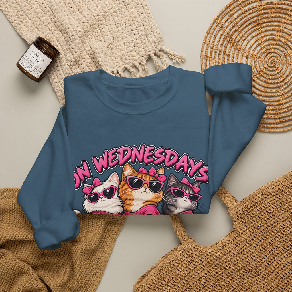 On Wednesdays We Wear Pink - Crewneck Sweatshirt