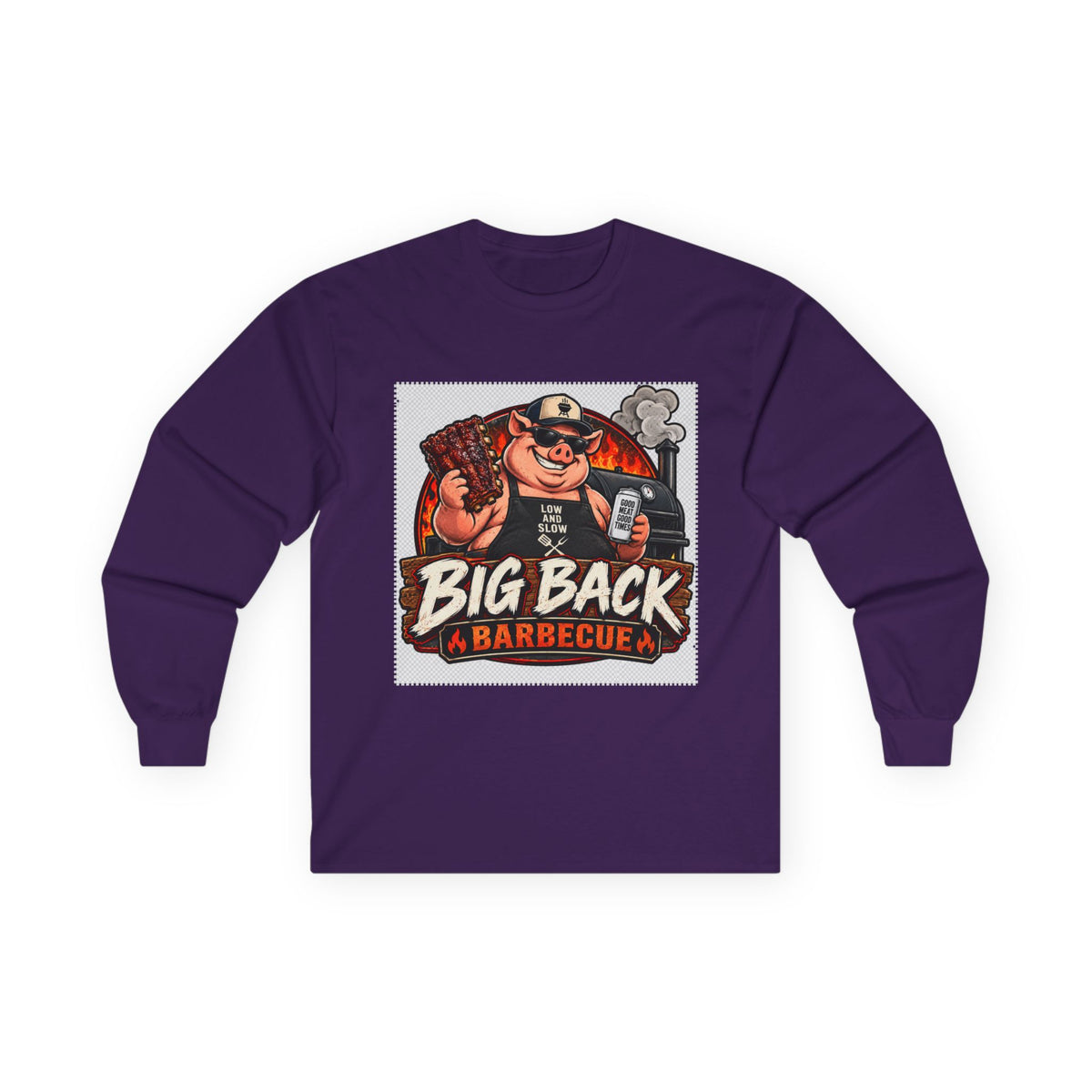Big Back Barbecue - Unisex Ultra Cotton Long Sleeve Tee