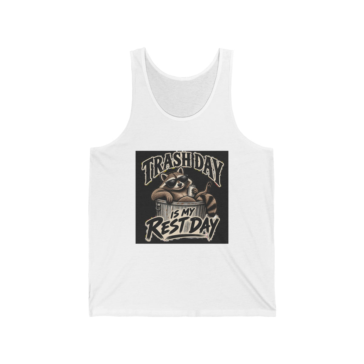 Trash Day Rest Day - Athletic Tank