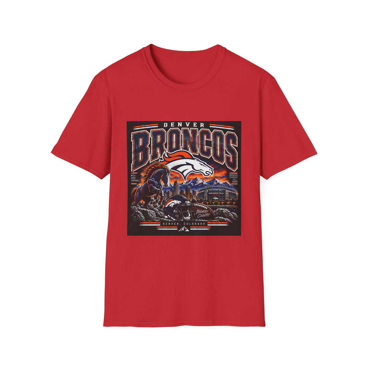 Denver Broncos Mile High Pride - Classic Tee