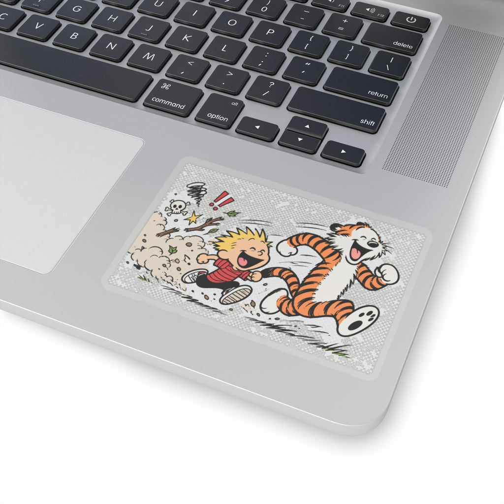 Calvin and Hobbes Adventure - Kiss-Cut Sticker
