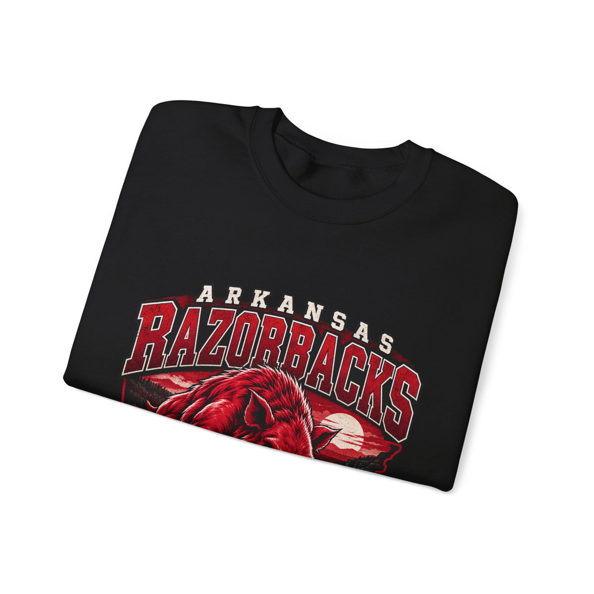 Arkansas Razorbacks State Pride - Crewneck Sweatshirt