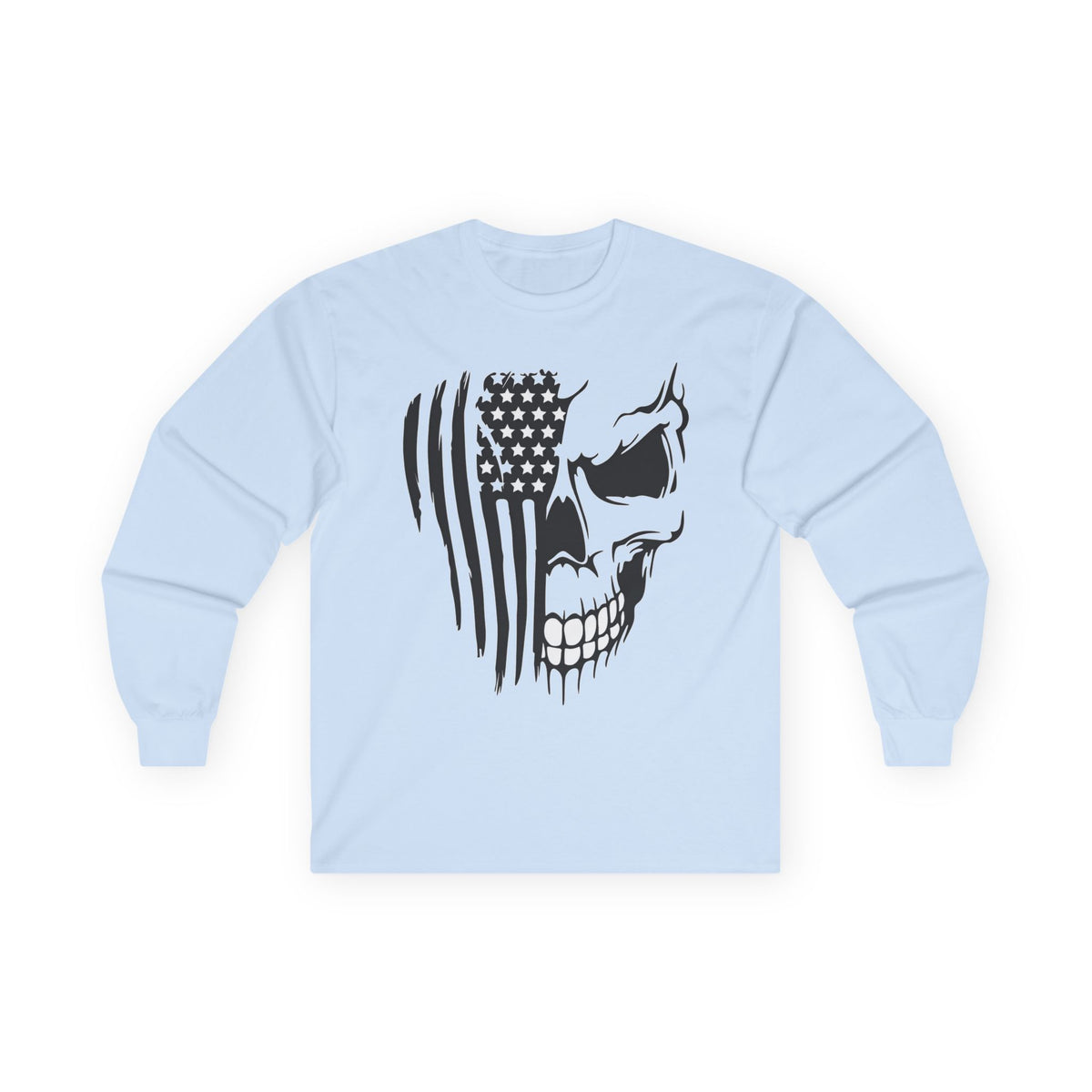 Stars, Stripes & Skulls - Unisex Ultra Cotton Long Sleeve Tee