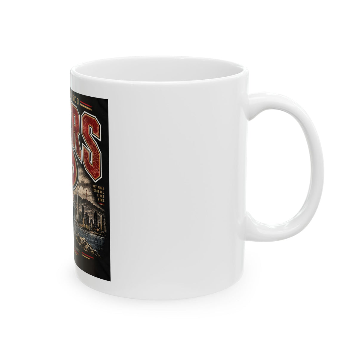 49ers Bay Area Pride - Ceramic Mug 11oz and 15oz
