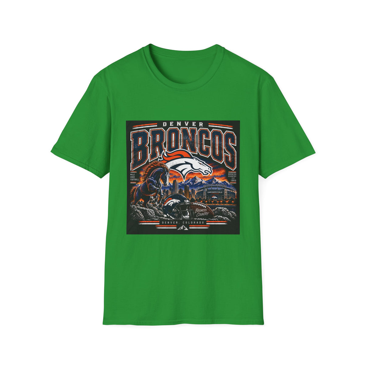 Denver Broncos Mile High Pride - Classic Tee