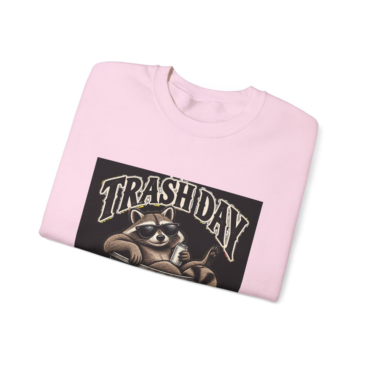 Trash Day Rest Day - Crewneck Sweatshirt