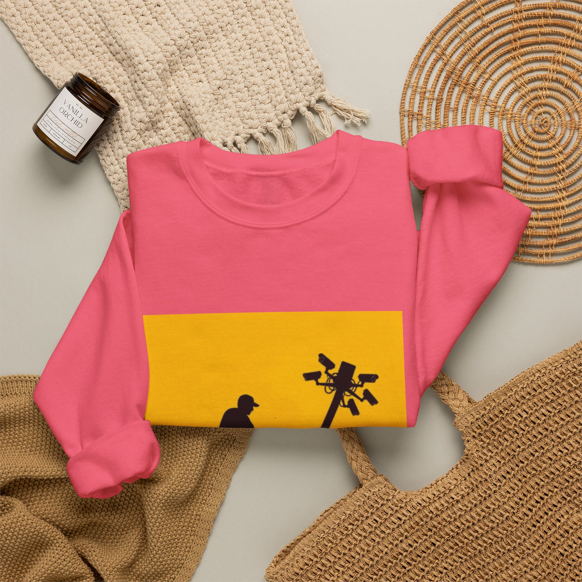 Surveillance Sabotage Tee - Crewneck Sweatshirt