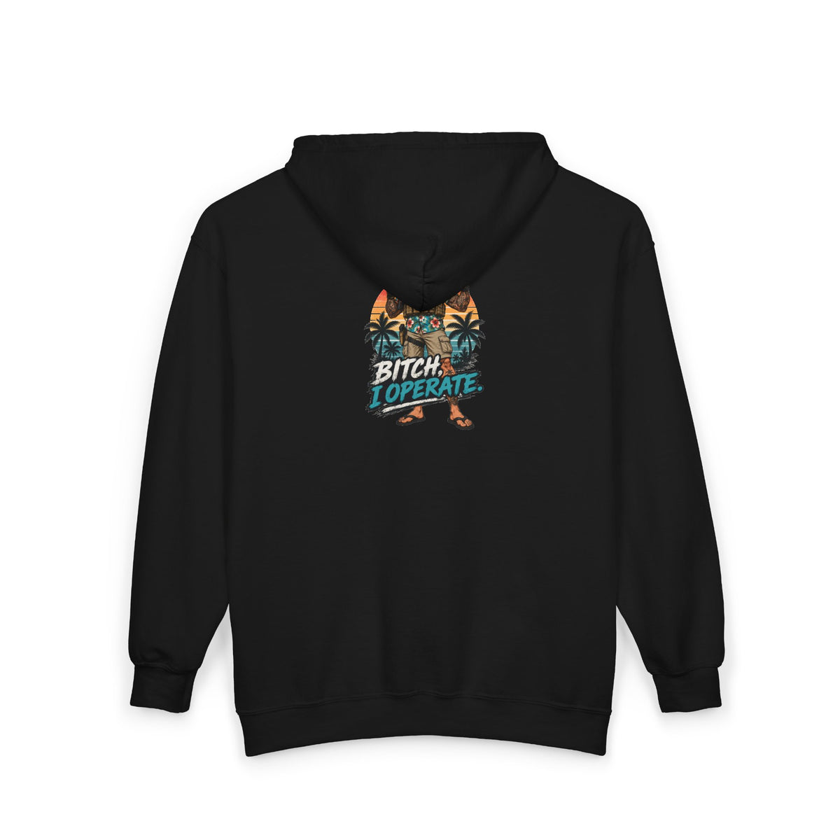 Beach Operator - Full-Zip Hooded Sweatshirt