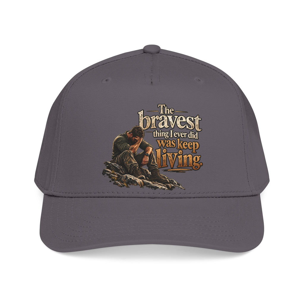 The Bravest Thing I Ever Did Was Keep Living - OTTO Baseball Hat
