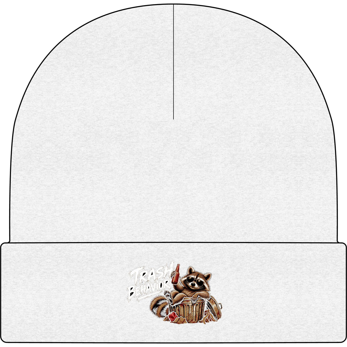 Trash Panda Breakout - AS Colour 1107 Cuff Beanie