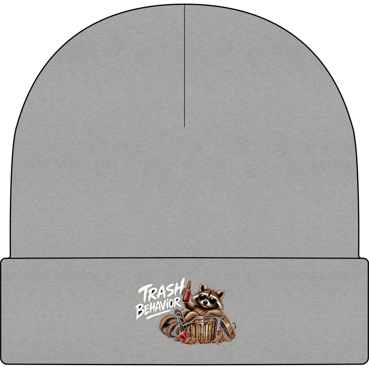 Trash Panda Breakout - AS Colour 1107 Cuff Beanie