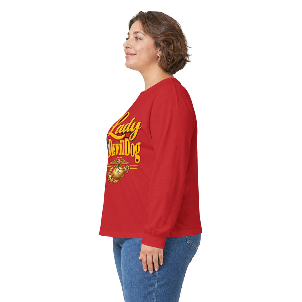 Lady Devil Dog - Unisex Ultra Cotton Long Sleeve Tee