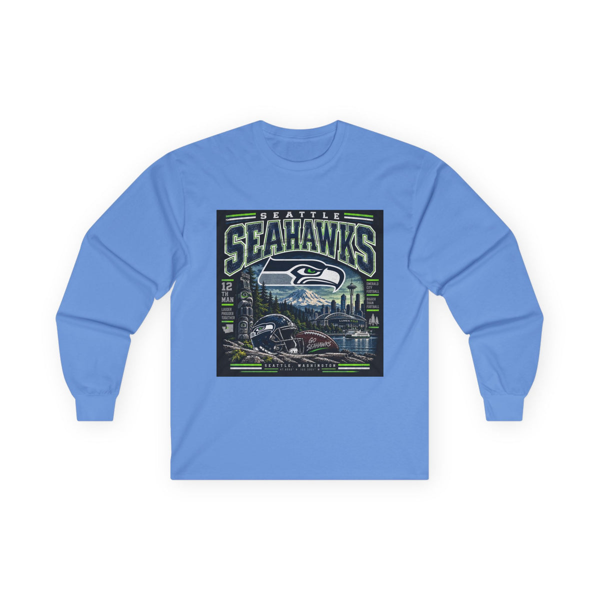Seattle Seahawks Pride - Unisex Ultra Cotton Long Sleeve Tee