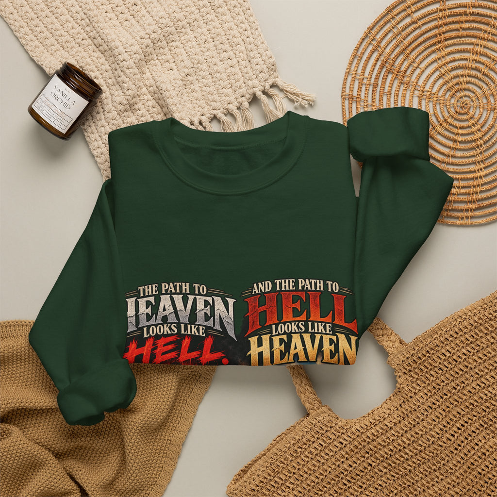 Path To Heaven Path To Hell - Crewneck Sweatshirt