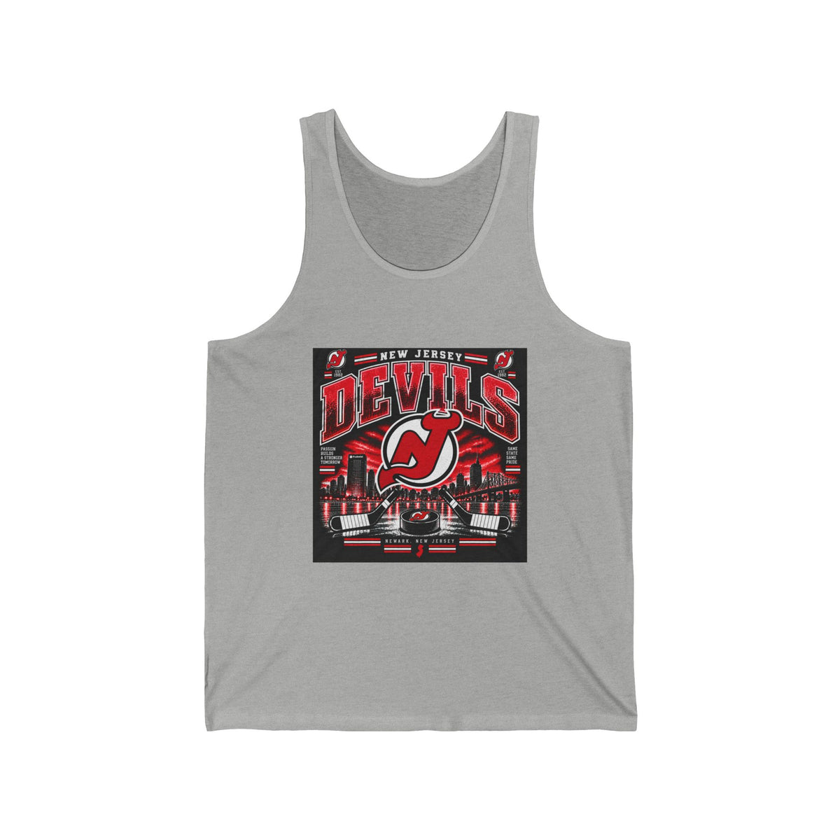 New Jersey Devils Pride - Athletic Tank
