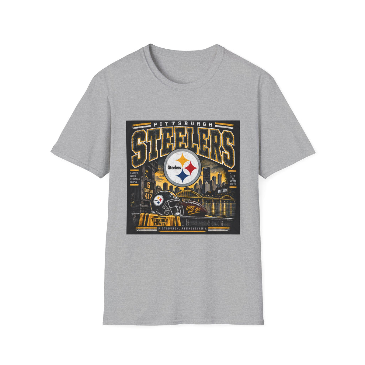 Pittsburgh Steelers Steel City Pride - Classic Tee