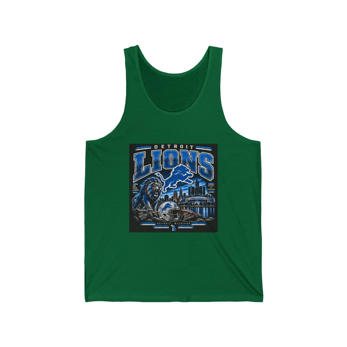 Detroit Lions Grit - Athletic Tank
