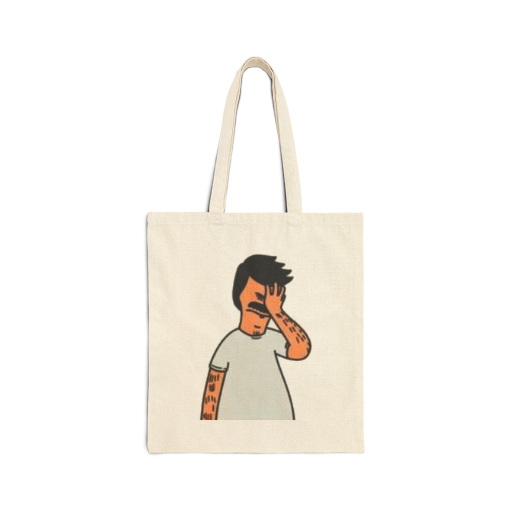 Tatted Thinker - Canvas Tote