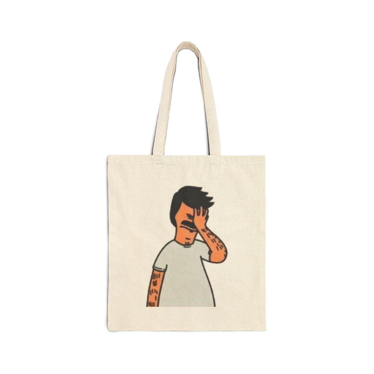 Tatted Thinker - Canvas Tote