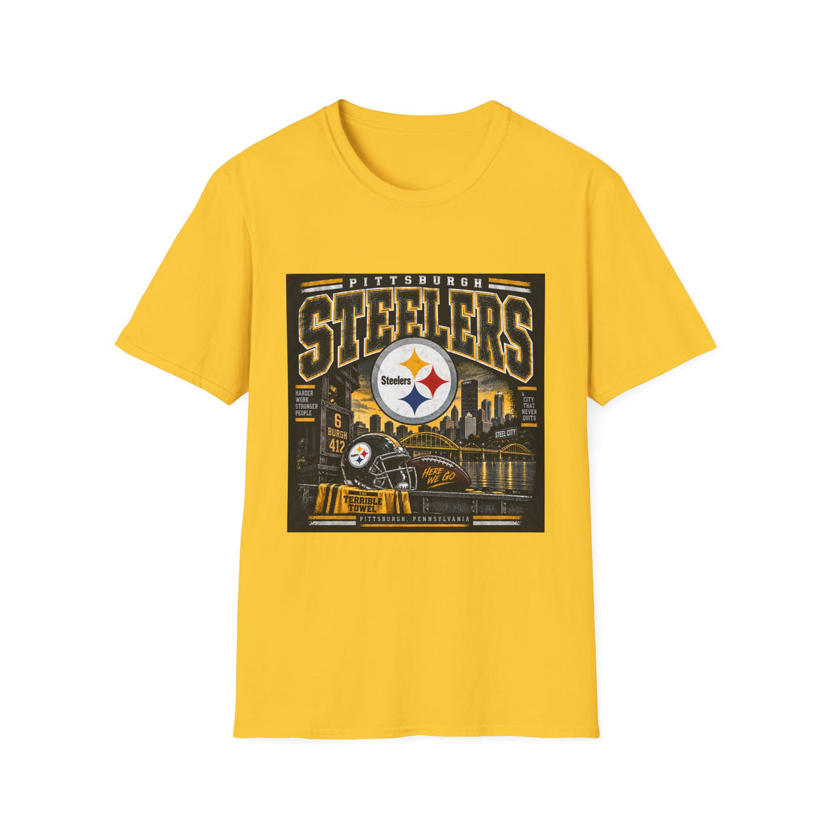 Pittsburgh Steelers Steel City Pride - Classic Tee