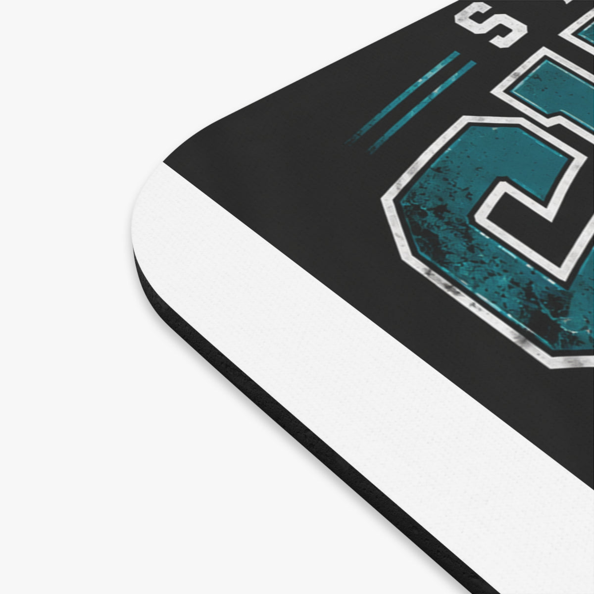 Sharks Wave Hockey Tee - Mouse Pad