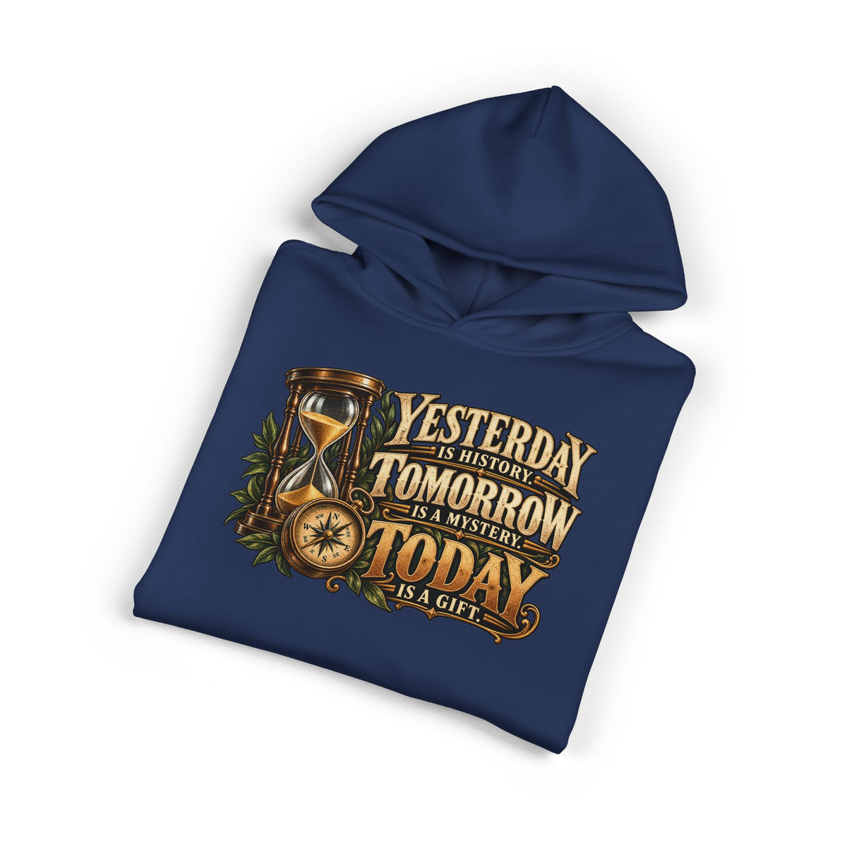 Yesterday Tomorrow Today - Transparent - Hoodie