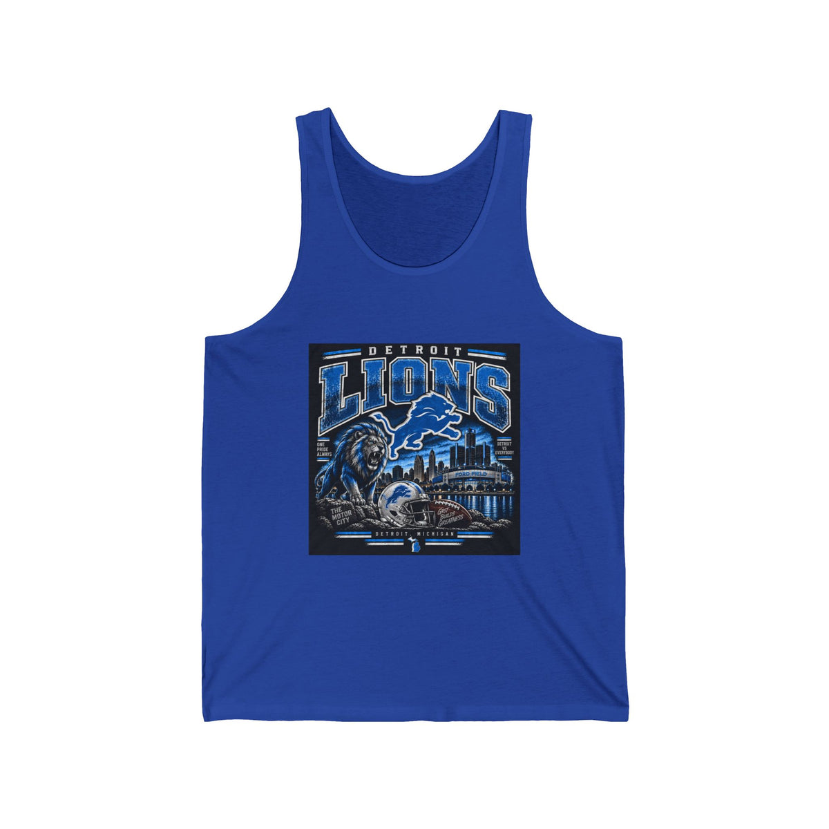 Detroit Lions Grit - Athletic Tank