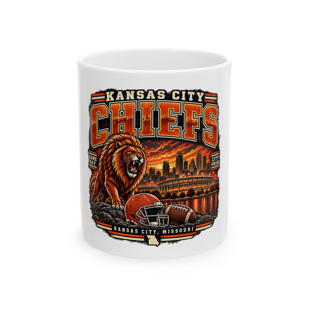 Kansas City Chiefs - Ceramic Mug 11oz and 15oz