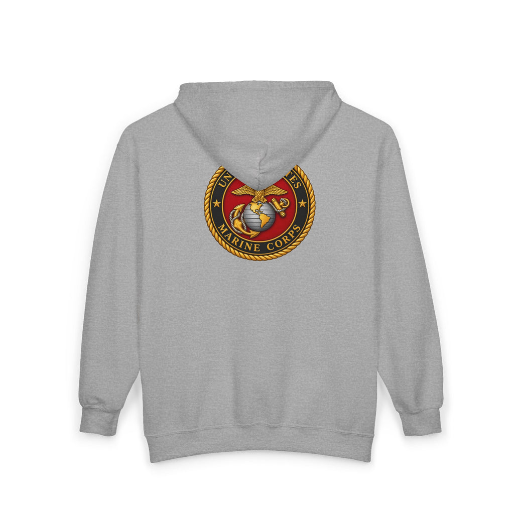 U.S. Marine Corps Emblem - Full-Zip Hooded Sweatshirt