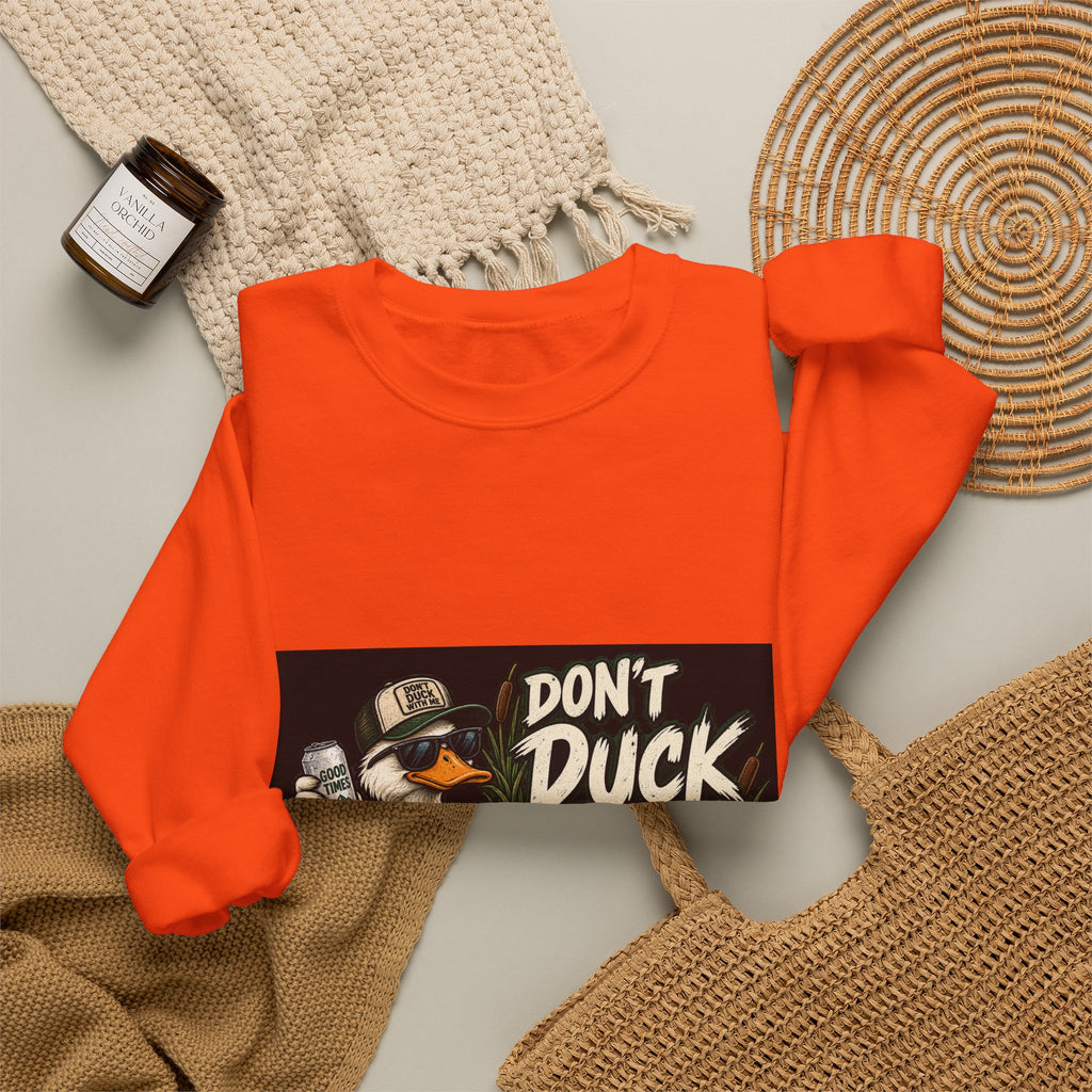 Duck With Me Camo - Crewneck Sweatshirt