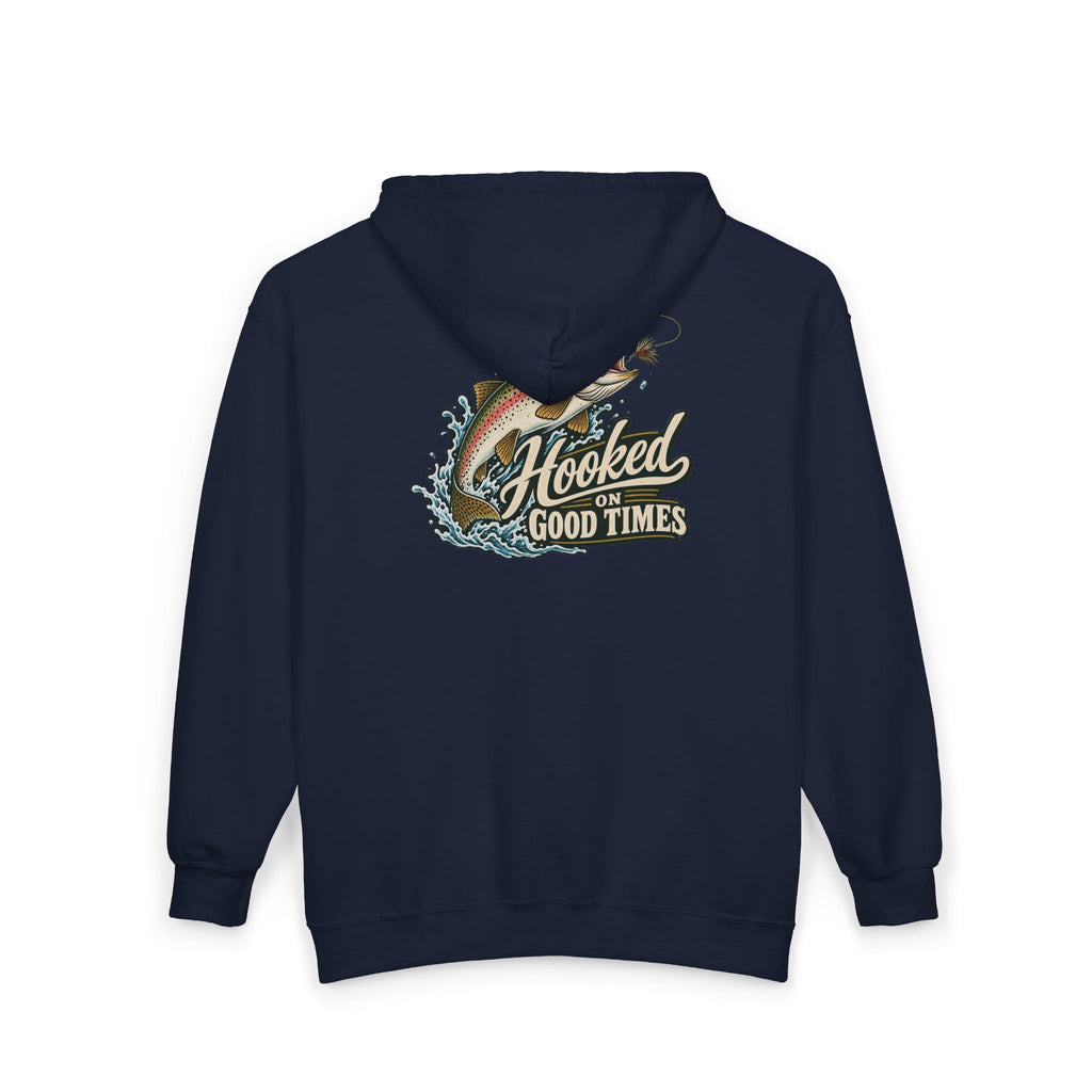 Hooked on Good Times - Full-Zip Hooded Sweatshirt