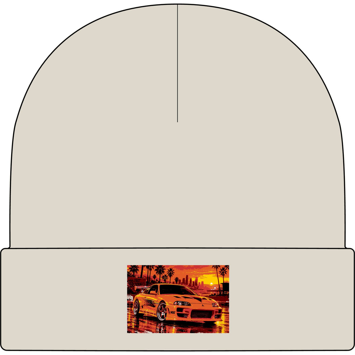 PW Eclipse - AS Colour 1107 Cuff Beanie