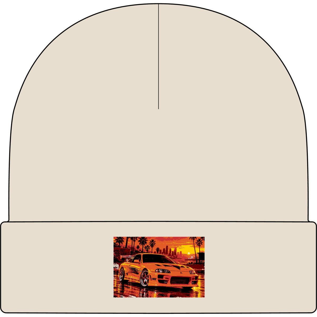 PW Eclipse - AS Colour 1107 Cuff Beanie