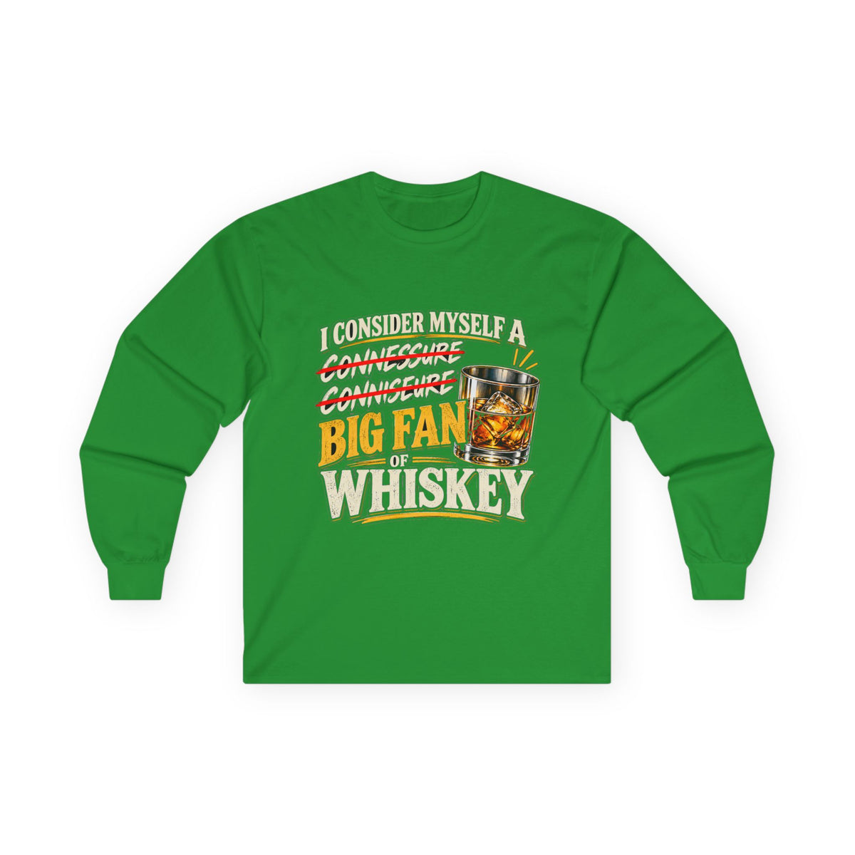 Big Fan of Whiskey - Unisex Ultra Cotton Long Sleeve Tee