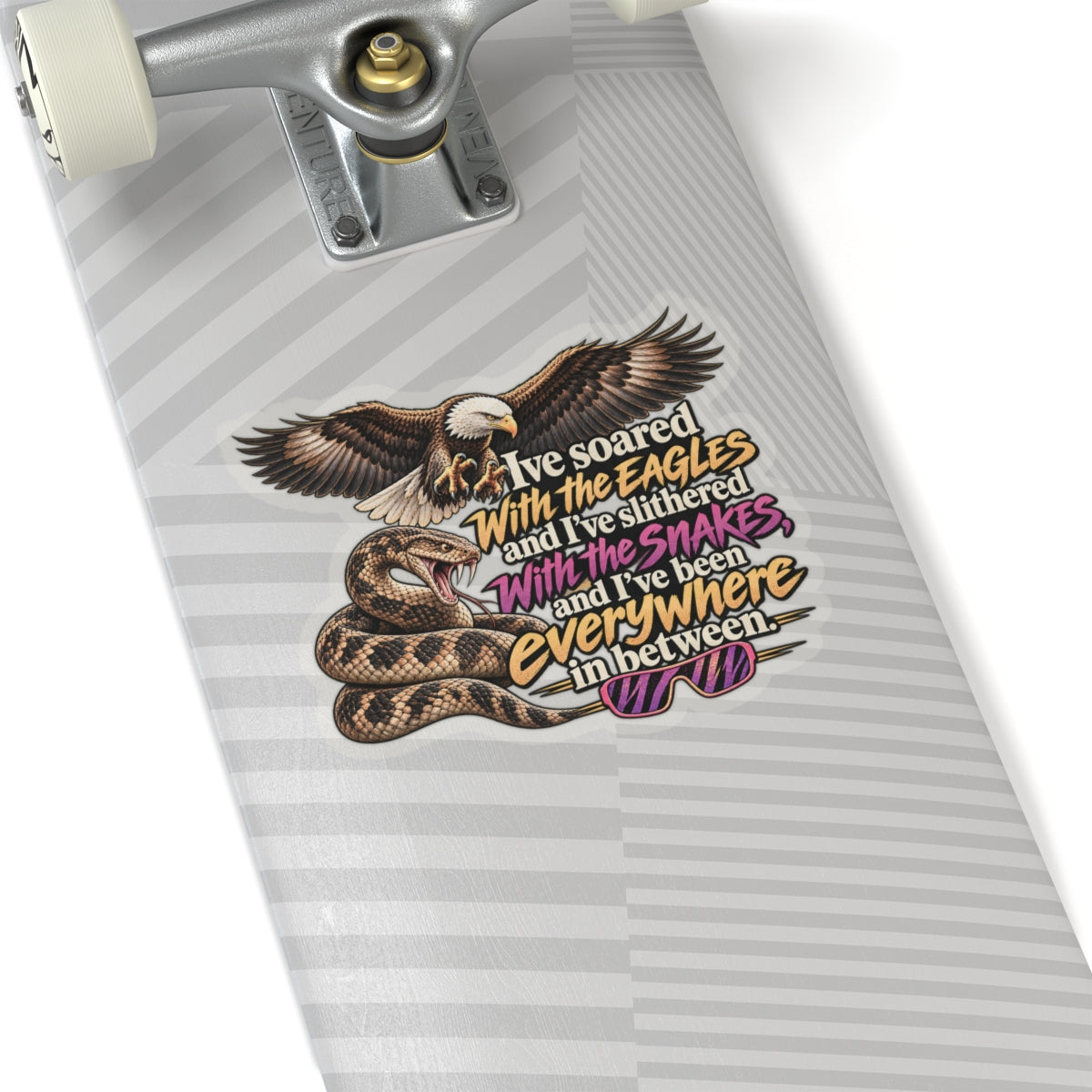 Macho Man - Kiss-Cut Sticker