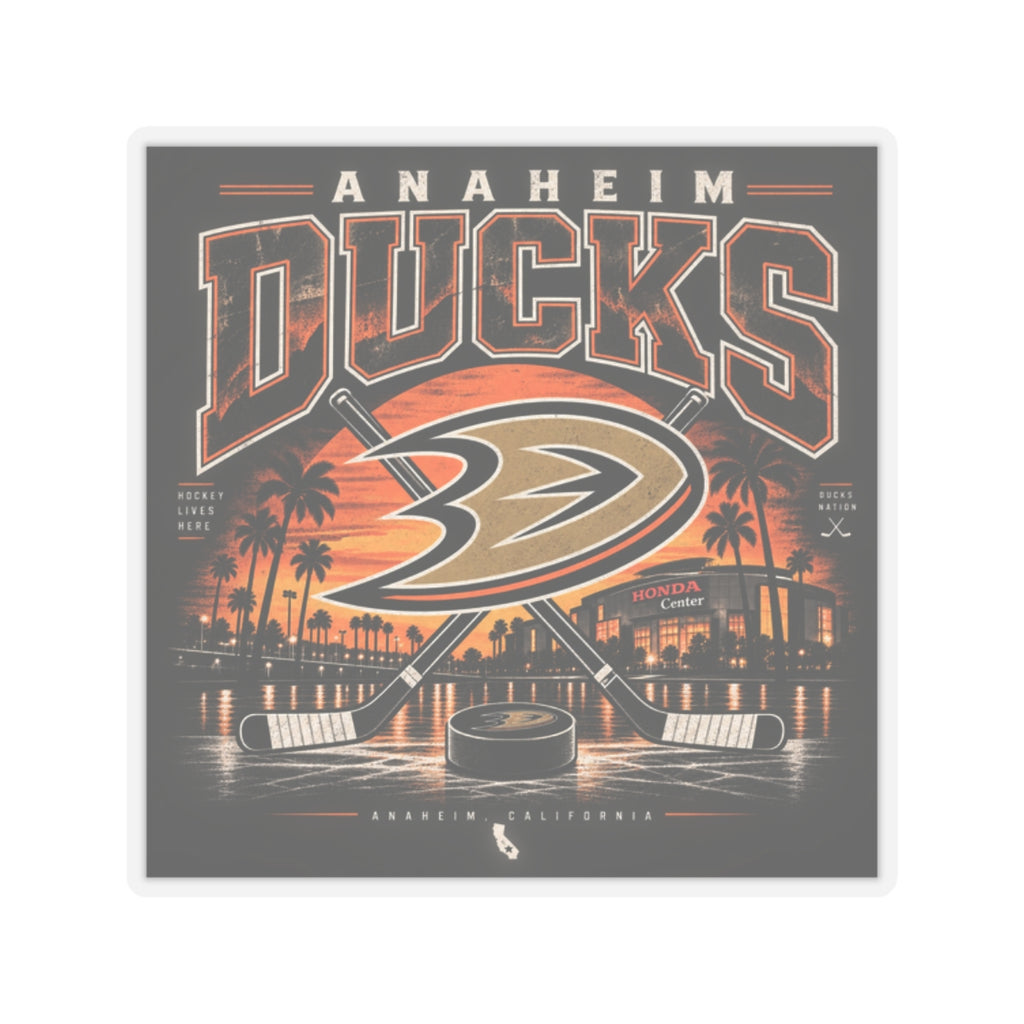 Anaheim Ducks - Kiss-Cut Sticker