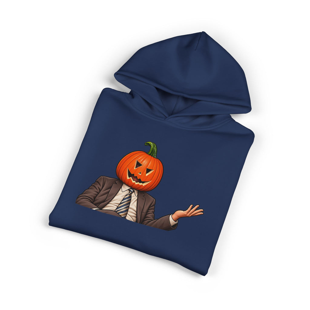 Pumpkin Head Office Cartoon - Hoodie