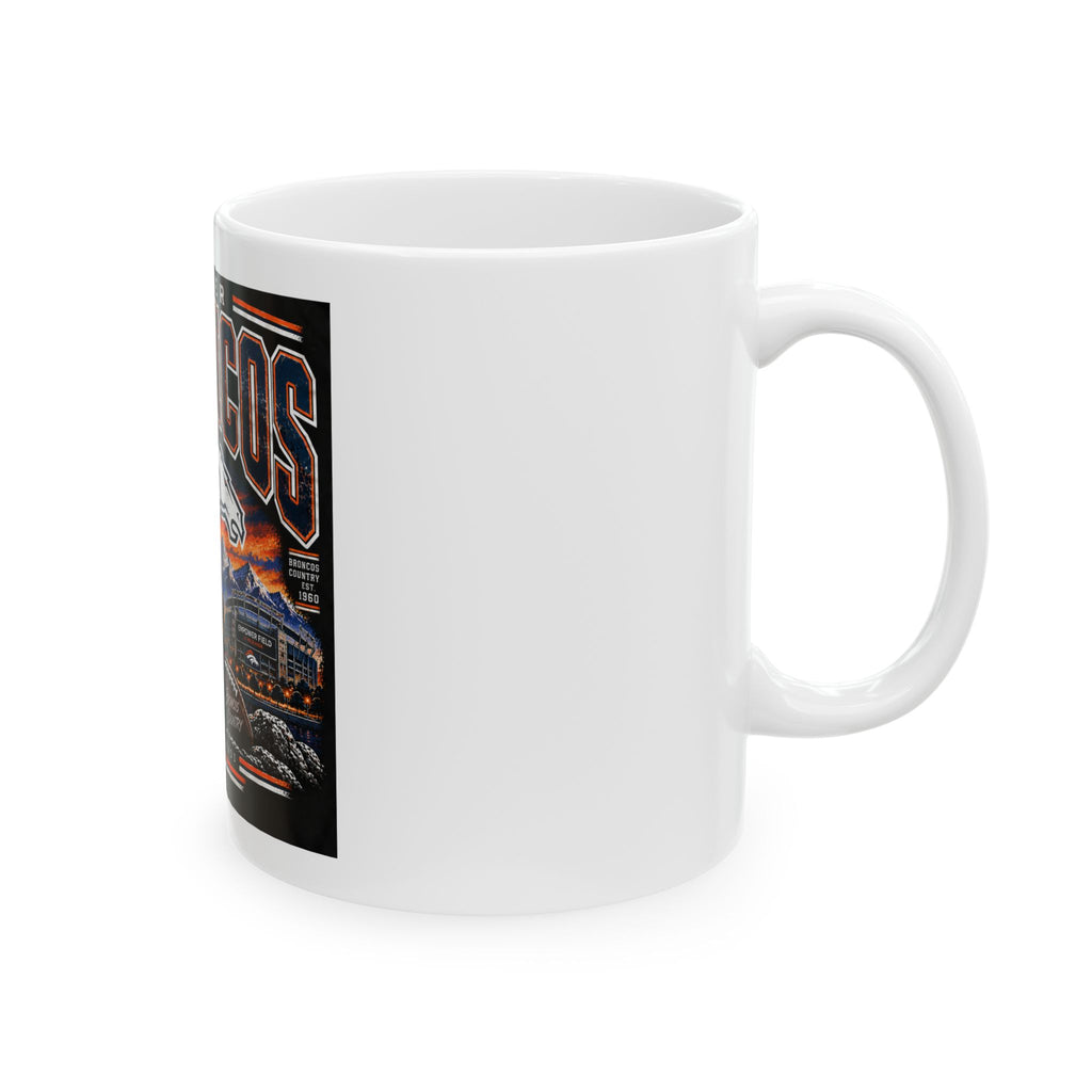 Denver Broncos Mile High Pride - Ceramic Mug 11oz and 15oz
