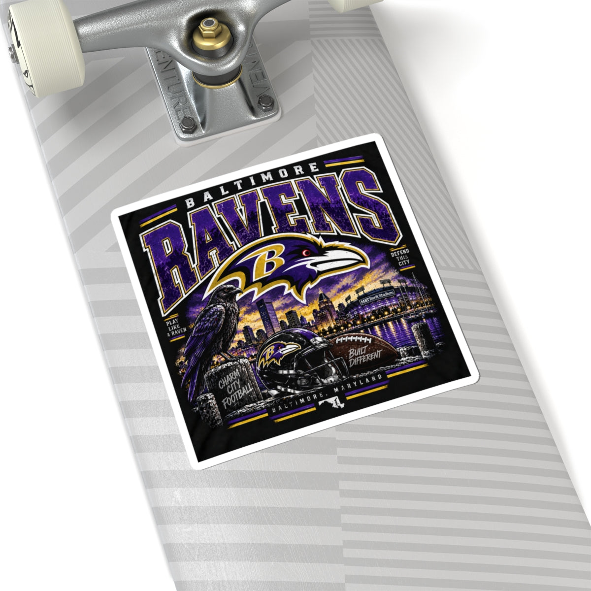 Baltimore Ravens - Kiss-Cut Sticker