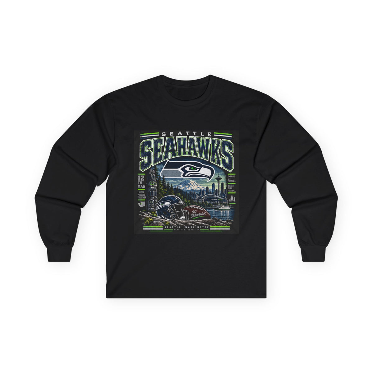 Seattle Seahawks Pride - Unisex Ultra Cotton Long Sleeve Tee