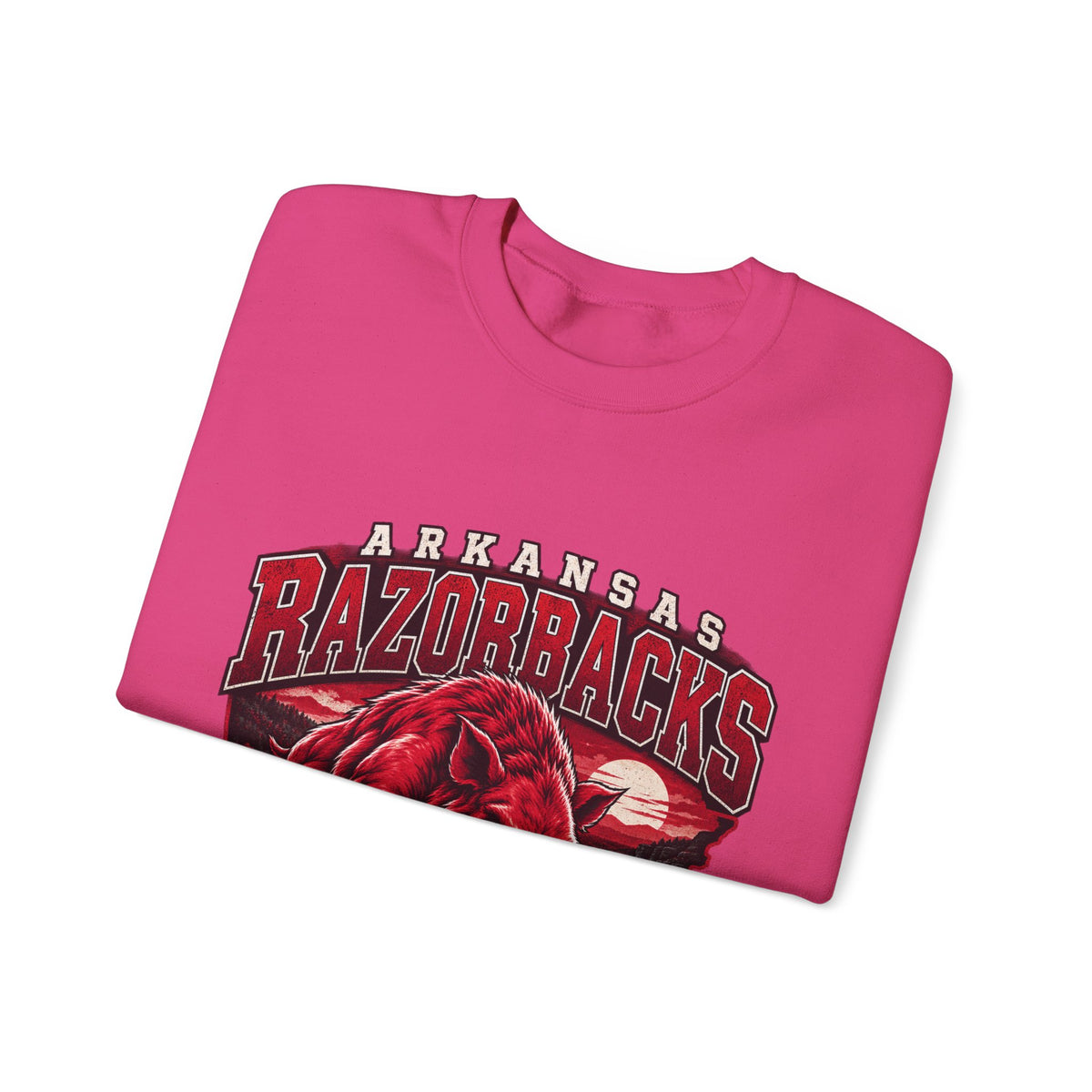 Arkansas Razorbacks State Pride - Crewneck Sweatshirt