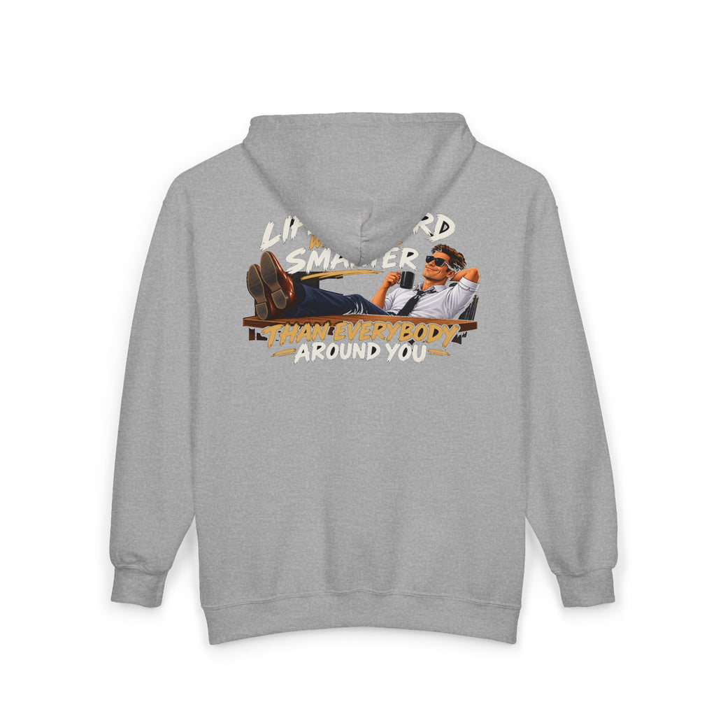 Smarter Than Everybody - Full-Zip Hooded Sweatshirt