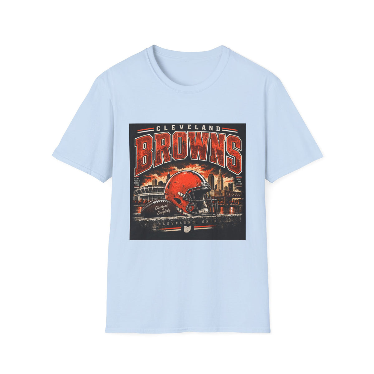Cleveland Browns Skyline - Classic Tee