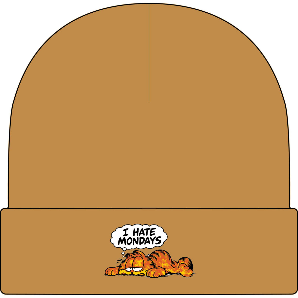 Monday Blues Garfield - AS Colour 1107 Cuff Beanie