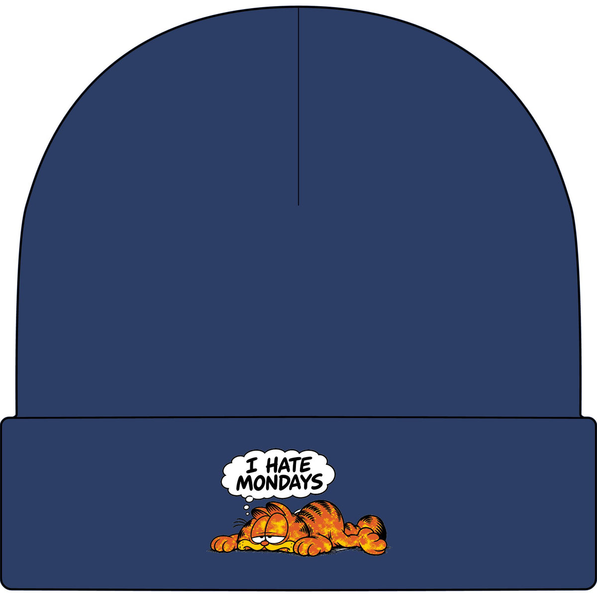 Monday Blues Garfield - AS Colour 1107 Cuff Beanie