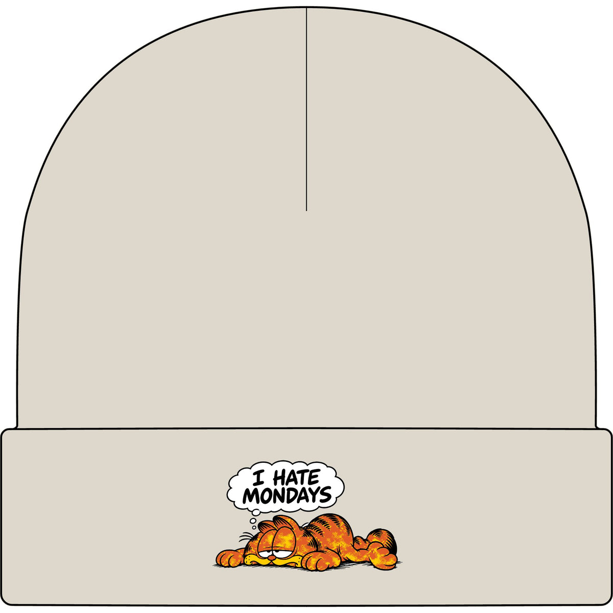 Monday Blues Garfield - AS Colour 1107 Cuff Beanie